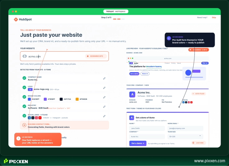 HubSpot onboarding