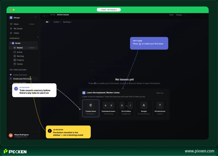 Linear onboarding