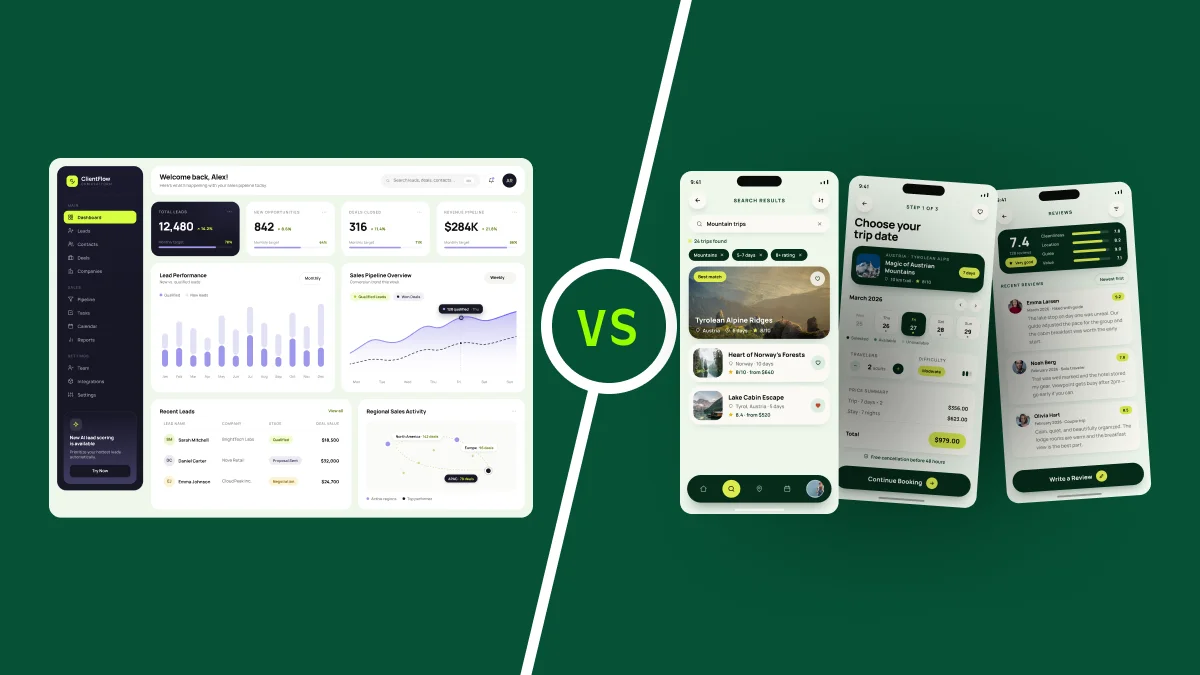 Web App vs Mobile App
