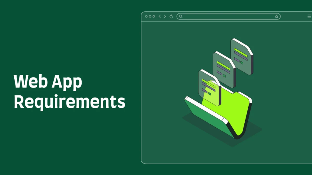 Web App Requirements